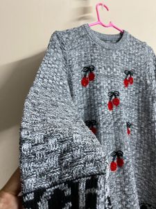 Moschinomos Grey Sweatshirt Women’s