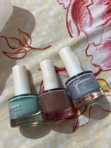 3 Set Of Nail Polish