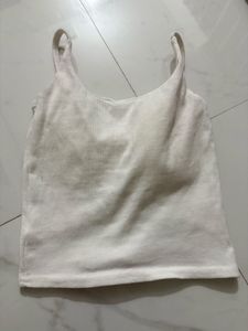 Padeed White Tank Top