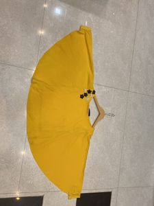 Attractive Yellow Butterfly Type Top