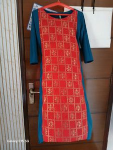 Jansaya A Line Kurti