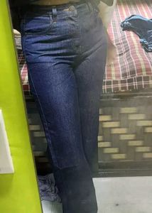 Dark Blue Denim Jeans