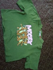 Olive Green Crop Top