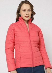 Pink Puffer Jacket