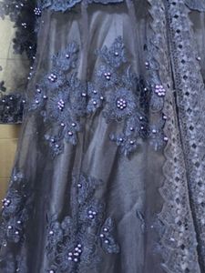 Stunning Gown With Heavy Embroidery &amp; Pearl