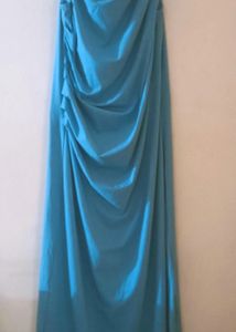 Elegant Blue Bodycon Midi Dress🧞‍♂️💙🌀🦕🥏