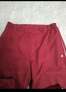 RAPIDO Red Parachute Pants ❤️