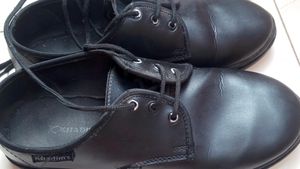 Khadim&#39;s Black School Shoes