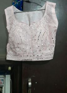 Totally New Lahanga Choli Pink Color