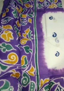 Pure Cotton Batick Saree