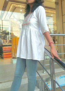 White Beautiful Top