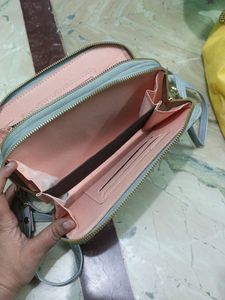 Grey Colour Girlish Sling Bag