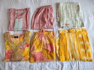 combo of 2 kurta sets
