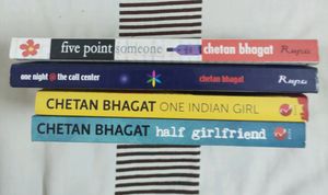 Set Of Four 4 Chetan Bhagat Books