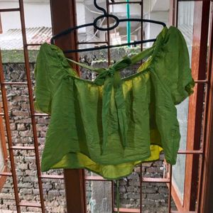Lime Green Top