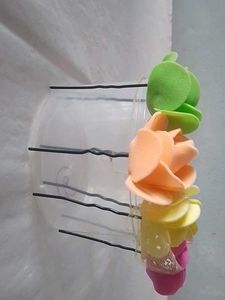 Flower Hair Pins