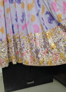 Embellished Full Length Anarkali Dress