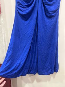 Blue Beautiful Balloon Dress