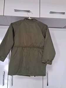 Olive Green Kids' Lightweight Coat