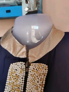 Elegant Navy Blue Kurta