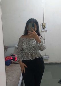 Off Shoulder Floral Top