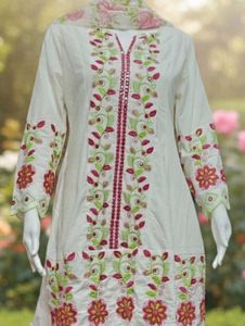 Elegant Embroidered Kurta Set