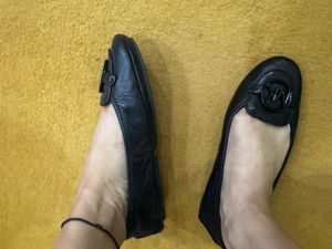 Michael Kors Black Ballet Flats