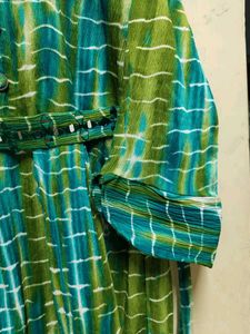Green &amp; Blue Dress Cordset New