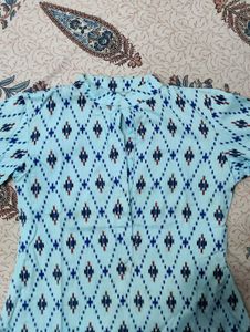 Patterned Tunic Top