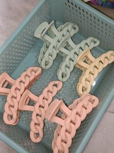 6 Chain Clips 💗