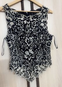 Floral Sleeveless Top