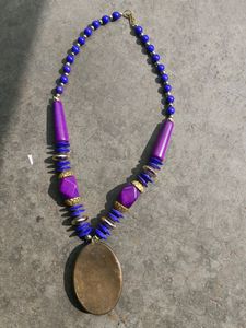 Navy Blue Neckpiece