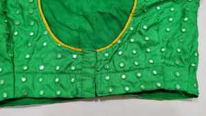 Banaras Mirror Blouse[margin Available]