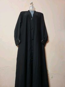 Open Front Coat Abaya