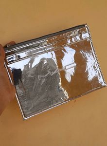 Mac Silver Pouch