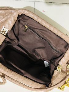 Woven Chain Shoulder Bag