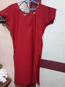 Kalamkari Kurti With Overcoat❤️