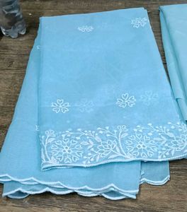 Dress Material With  Lining For Girls