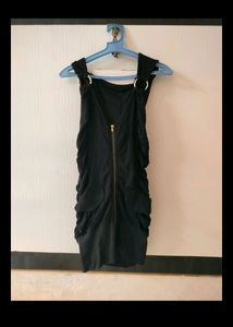 Designer Black Bodycon Dress 🖤