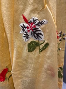 Yellow Ethnic Gowns Sets Xxl Size