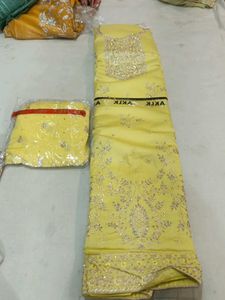 Yellow Dress Material