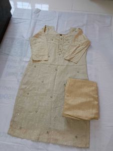 Party Wear Kurti Pant Set