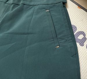 Green Casual Shorts
