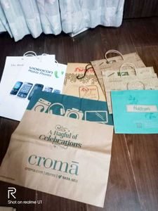Assorted Retail Paper Bags Collection