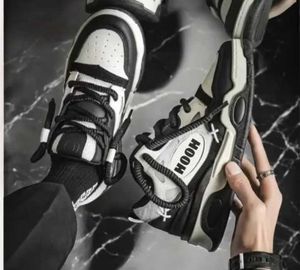 Trending Fashion Black Sneakers.(Brand new)
