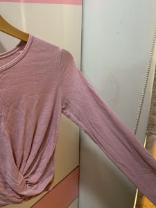 Basic Pink Top Long Sleeve