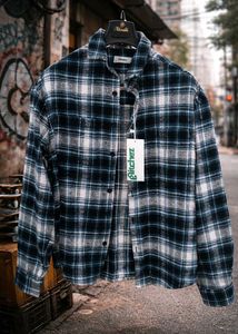 GLITCHEZ Flannel Shirt