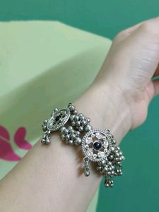 silver plated bracelet