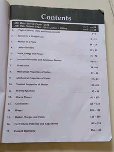 JEE MAIN PHYSICS (Online and offline)PYQS