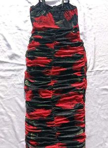 brand new(urbanic)Floral Bodycon Corset Midi Dress